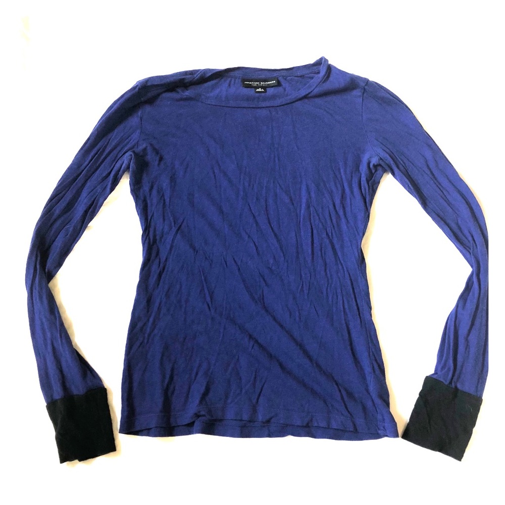Jonathan Saunders Long sleeve knit tee